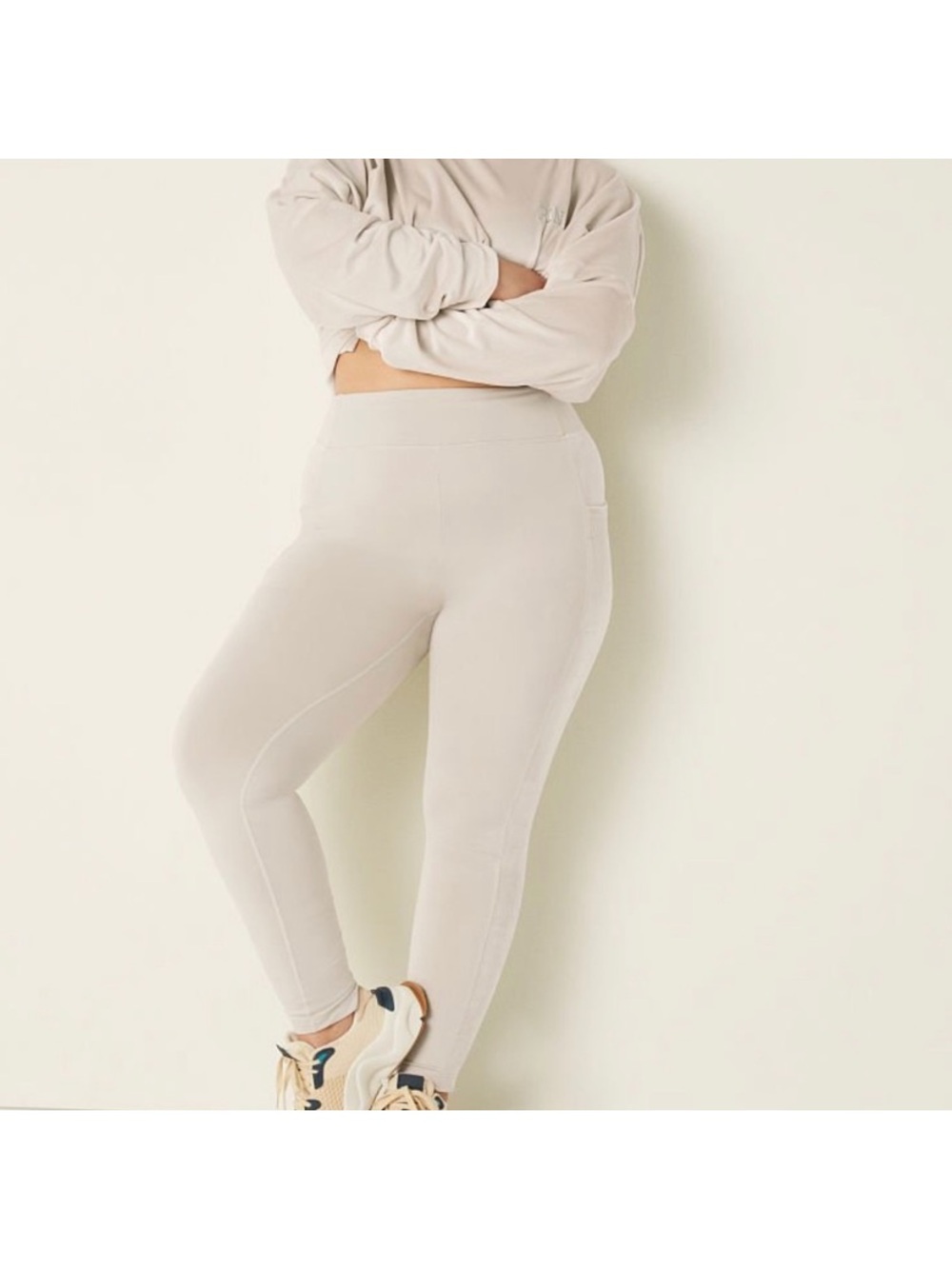 Victoria's Secret PINK Varsity Highwaist Full Length Winter Legging